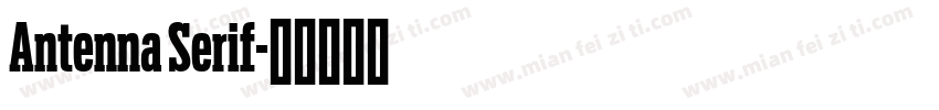 Antenna Serif字体转换
